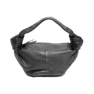 Bottega Veneta leather handbag double knot calf